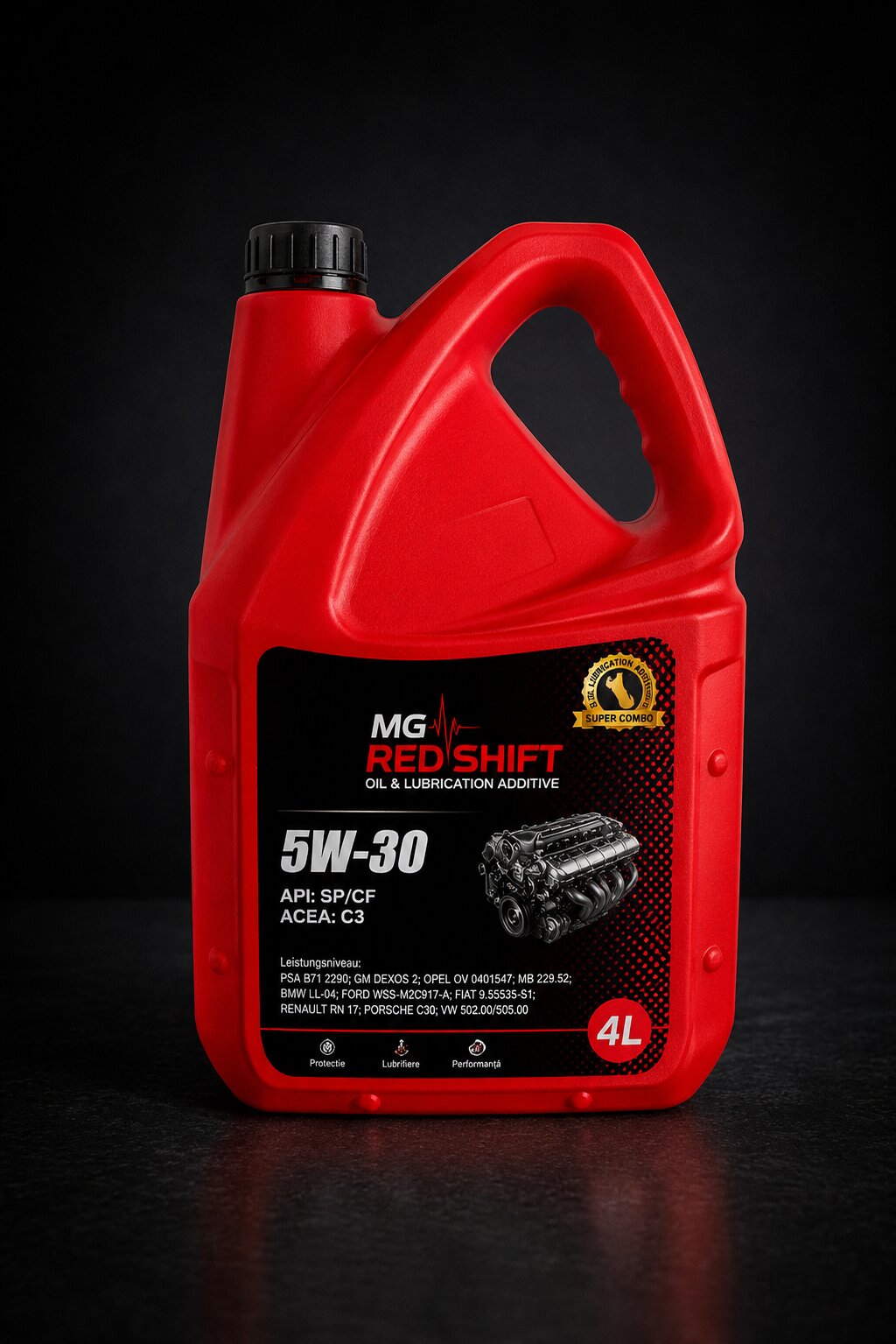 ulei motor mg redshift 5w 30. 4 litri, precomanda!!
